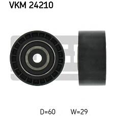 SKF vkm24210 (006621 / 01392 / 0340203SX) реверсивный ролик ремня грм