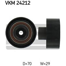 SKF VKM24212 (1038384 / 978M6M250AA) ролик направляющий ременя грм паразитный ведущий ролик зубчатый ремень