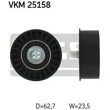 SKF VKM25158 (08697 / 09128739 / 0N953) ролик обводной ремня грм\ Opel (Опель) Astra (Астра) 1.6 / 1.8 & 16v 94>