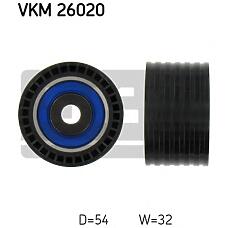SKF vkm26020 (0340122SX / 0N262 / 10030001) ролик натяжителя ремня грм renault