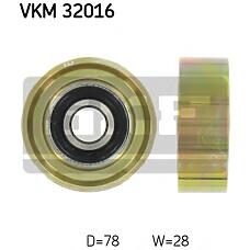 SKF VKM32016 (7554724) ролик обводной с кондиционером\ Fiat (Фиат) croma / tempra, lancia dedra 1.9td 89-99
