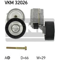 SKF VKM32026 (55184055 / 60677108) натяжитель ремня с роликом\ Alfa romeo (Альфа ромео) 147 / 156 / gt / gtv, Fiat (Фиат) stylo 1.8 / 2.0