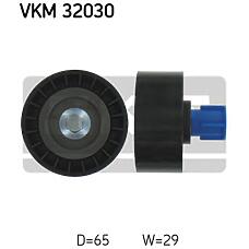 SKF VKM 32030 (03607 / 0631365 / 0N1408) паразитный / ведущий ролик, поликлиновой ремень