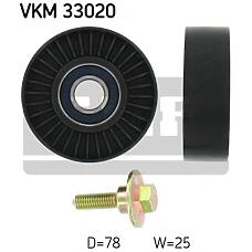 SKF vkm33020 (0000575160 / 0340121SX / 038050) ролик натяжителя ремня