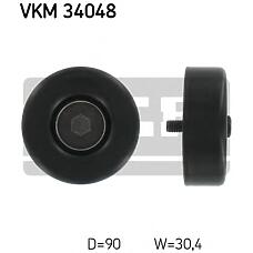 SKF vkm34048 (6727884
 / 6727884 / 7158445
) ролик поликлин. ремня Mondeo (Мондео) I II