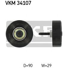 SKF VKM 34107 (1079393 / 1118677 / 1145493
) ролик руч.ремня Ford (Форд) Tourneo (Торнео) connect 1.8di / tdci 02=>