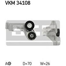 SKF VKM 34108 (1069359 / 1073485 / 1079155) натяжитель руч.ремня с роликами Ford (Форд) Focus (Фокус) 98-04,connect 02=> 1.8tdi