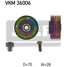 SKF VKM36006 (7700851321) паразитный ведущий ролик, поликлиновой ремень