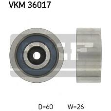 SKF VKM36017 (7701044676 / 9161255 / 4500955) ролик отклонительный поликлин.ремня