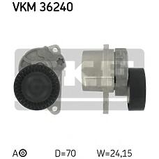 SKF VKM36240 (30637141 / 30757057 / 31251250) ролик поликлинового ремня натяжной