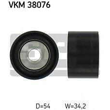 SKF VKM38076 (0219290 / 0381119 / 0N2132) ролик обводной\ mb w164 3.0 05> / w251 3.0 06>