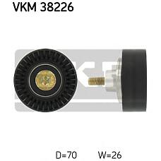 SKF VKM38226 (11281435594
 / 11281435594 / 112814355941435594) ролик промежуточный поликлинового ремня генератора BMW (БМВ) e46 1.6-1.8 m43 97>