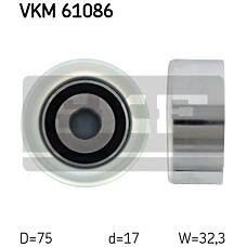 SKF VKM61086 (153702 / 1662030031 / 534036010) ролик поликлинового ремня направляющий