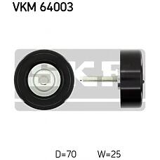 SKF VKM 64003 (0340492SX / 0380770 / 0N1859) паразитный / ведущий ролик, поликлиновой ремень