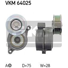 SKF VKM 64025 (0340685SX / 0380797 / 0N2104) натяжитель руч.ремня с роликом Mazda (Мазда) 3 1.4,1.6l 03=>