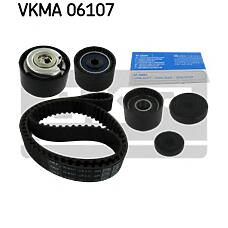 SKF VKMA06107 (1307000QAA / 130C12131R / 130C16503R) ремень грм зубчатый с роликами, комплект