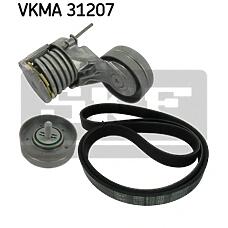 SKF VKMA 31207 (032145299A / 032145276 / 036145933H) комплект приводного ремня VW Bora/Golf, Seat Toledo 1.4-1.6 16V, Skoda Octavia 1.4 16V/1.6 96> с AC