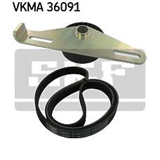 SKF vkma36091 (1172000Q1L / 1175000Q0E / 1192000QAB) комплект агрег.ремня dacia logan sandero