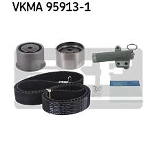 SKF VKMA95913-1 (1145A062 / 1145A070 / 2445035510) ремень грм зубчатый с роликами, комплект
