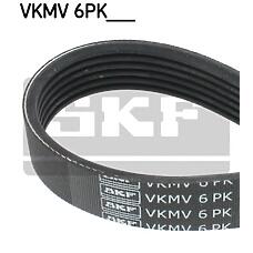 SKF VKMV6PK1275 (1063400617 / 1270K6 / 1987948481) ремень поликлиновый уаз дв.змз-40904 без кондиц.,  дв.змз-40524, 40525 без гур евро-3 (6рк1275, 4