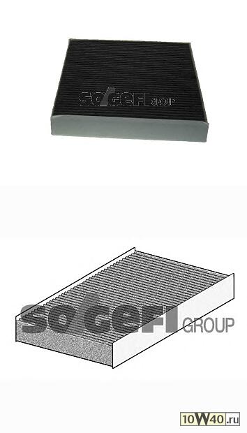 Фильтр салонный (угольный) FRAM    CFA9881