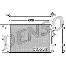 DENSO dcn02011 (08103018 / 1045071SX / 169692) конденсор конд. au a4 02 / 01