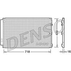 DENSO DCN51011 (8846050181) радиатор кондиционера
