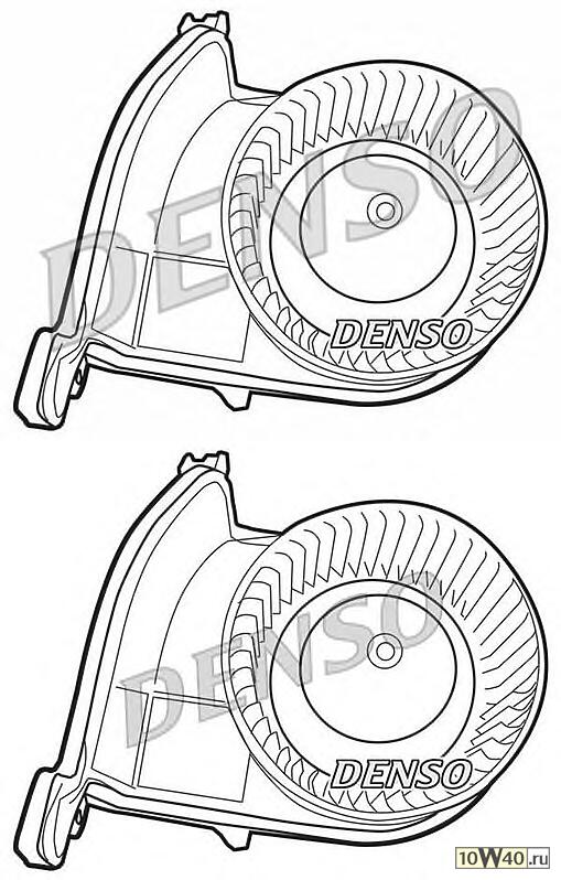 мотор печки renault clio II (98-)