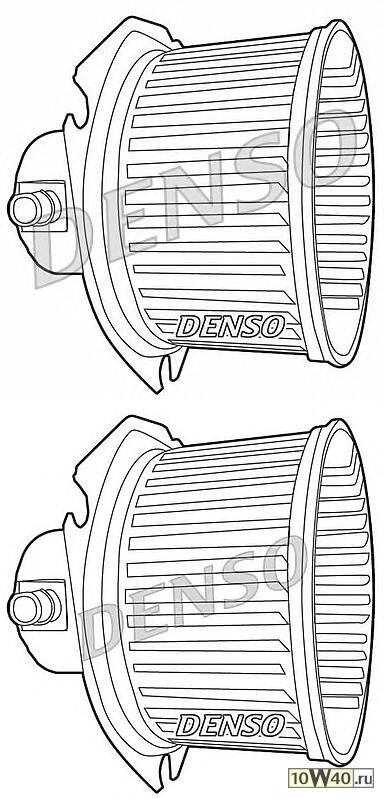 Вентилятор обдува салона DENSO DEA43002