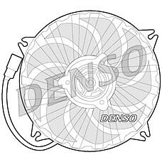 DENSO DER21017 (1253K2 / 1253G7 / 1253A6) вентилятор радиатора Citroen (Ситроен) Berlingo (Берлинго) / Peugeot (Пежо) partner 2005-