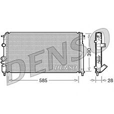 DENSO DRM23052 (7700429469 / 7700429769) радиатор двигателя
