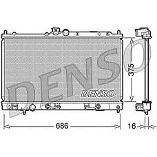 DENSO DRM45024 (MR968858 / MR993259 / 1350A259) радиатор системы охлаждения