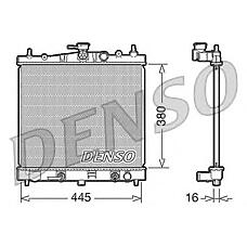 DENSO DRM46021 (120099 / 21460AX000 / 21460AX100) радиатор системы охлаждения