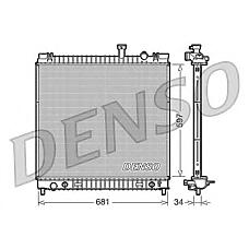 DENSO DRM46031 (214607S000 / 69484) радиатор системы охлаждения
