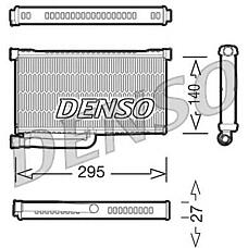 DENSO DRR02004 (420820037A / 420820037A4F0819031B / 4F0819031B) радиатор отопителя