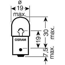 OSRAM 5009 (12093CP / 12093NACP / 17317) лампа ry10w 12v 10w bau15s original line качество ьной з / ч (оем) 1 шт