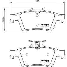 MINTEX MDB3150 (1683374 / 1805813 / 1809458) колодки тормозные дисковые