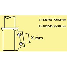 KYB 333743 (104255 / 104256 / 11272) амортизатор подвески передн renault: thalia 00-