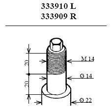KYB 333909 (1090455 / 1090456 / 1090457) амортизатор подвески