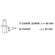 KYB 334 830 (42142174 / 42142173 / 7700430911) амортизатор передний овый\ Renault (Рено) Megane (Меган) 2.0 16v 98-02