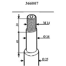 KYB 366007 (100863 / 1092284 / 110990) амортизатор BMW (БМВ) 5 / 7 series (e34 / e32) - f