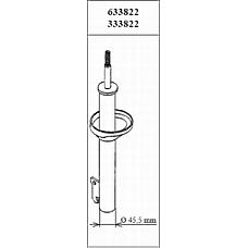 KYB 633822 (1133918 / 5029135 / 5030064) амортизатор