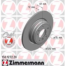 ZIMMERMANN 150.1272.20 (34211157953 / 34211159900 / 34216757748) диск тормозной
