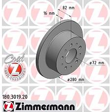 ZIMMERMANN 180301920 (4246Y7 / 4246Y9 / 4249L0) тормозной диск