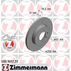 ZIMMERMANN 600.1602.20 (357615301) диск тормозной