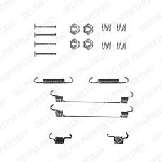 DELPHI LY1112 (0060657000 / 60657000 / 60750208) ремк-т торм.колодок зад.\ Fiat (Фиат) Marea (Мареа) 1.4 12v / 1.6 16v / 1.8 16v / 1.9td 96>