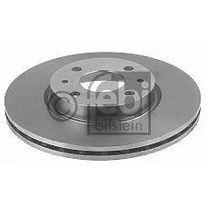 FEBI BILSTEIN 10617 (46423415 / 7645056 / 7779409) диск тормозной передний\ Alfa romeo (Альфа ромео) 145-155, Fiat (Фиат) Brava (Брава) 1.6-2.0 92>