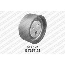 SNR GT357.21 (074109243B / T43025 / 074109243B
) ролик натяжной ремня грм\ Audi (Ауди) 100 2.4d / 2.5tdi 91-94