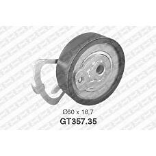 SNR GT357.35 (036109243F / GT35735) ролик натяжной ремня грм\ VW Golf (Гольф) / Bora (Бора) / Polo (Поло) / lupo 1.4 / 1.6 16v 97>