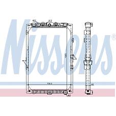 NISSENS 61447 (1674136 / 1692332 / 1739550) радиатор двигателя